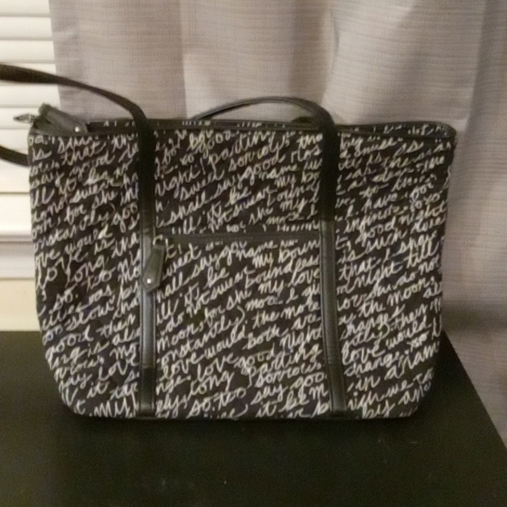 Black and white vera Bradley